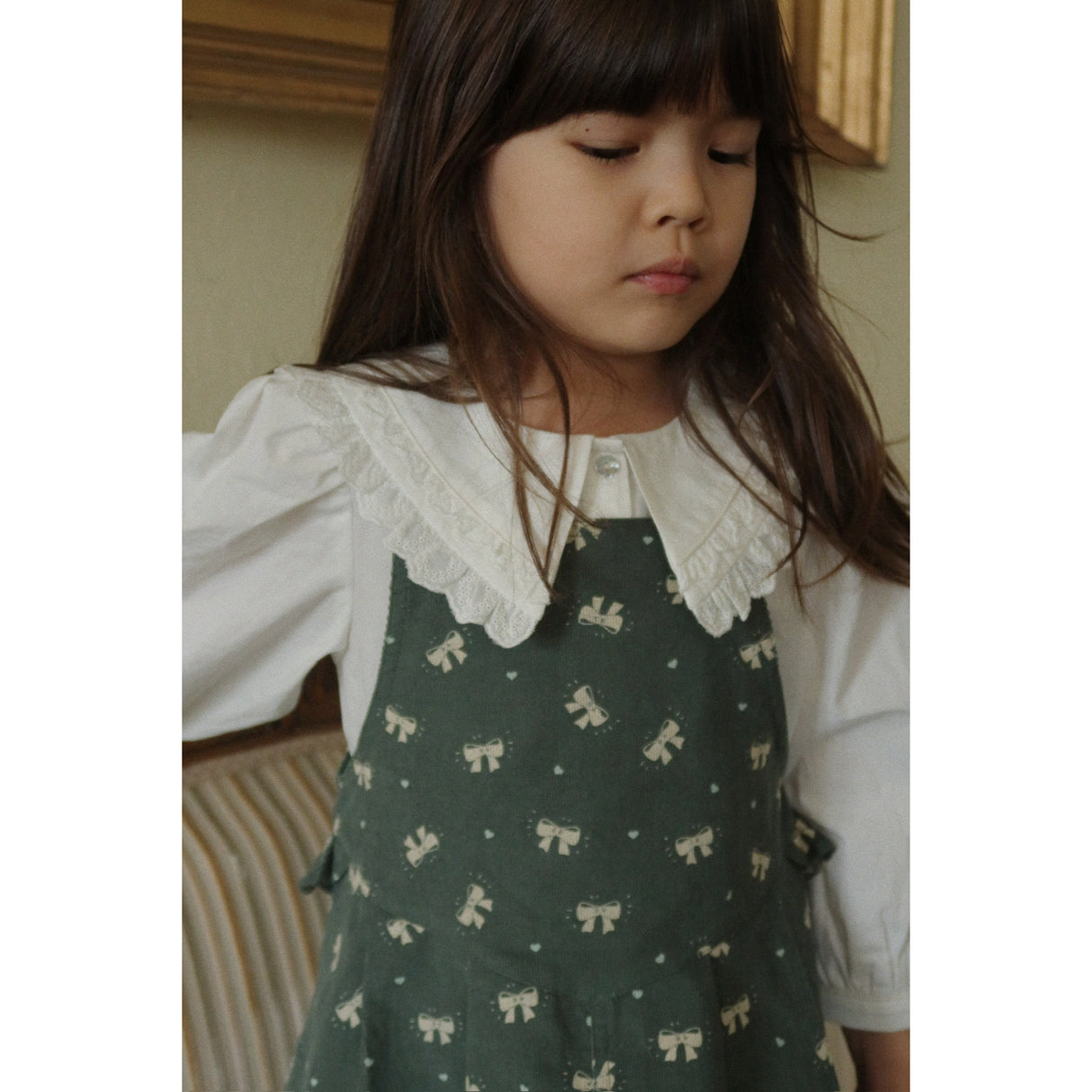 Konges Sløjd Optic White Coeur Krave Skjorte Gots