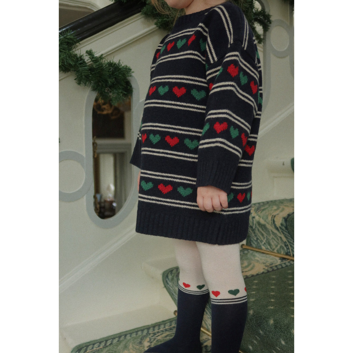 Konges Sløjd Cherry Mix 2 Pak Lurex Strømpebukser