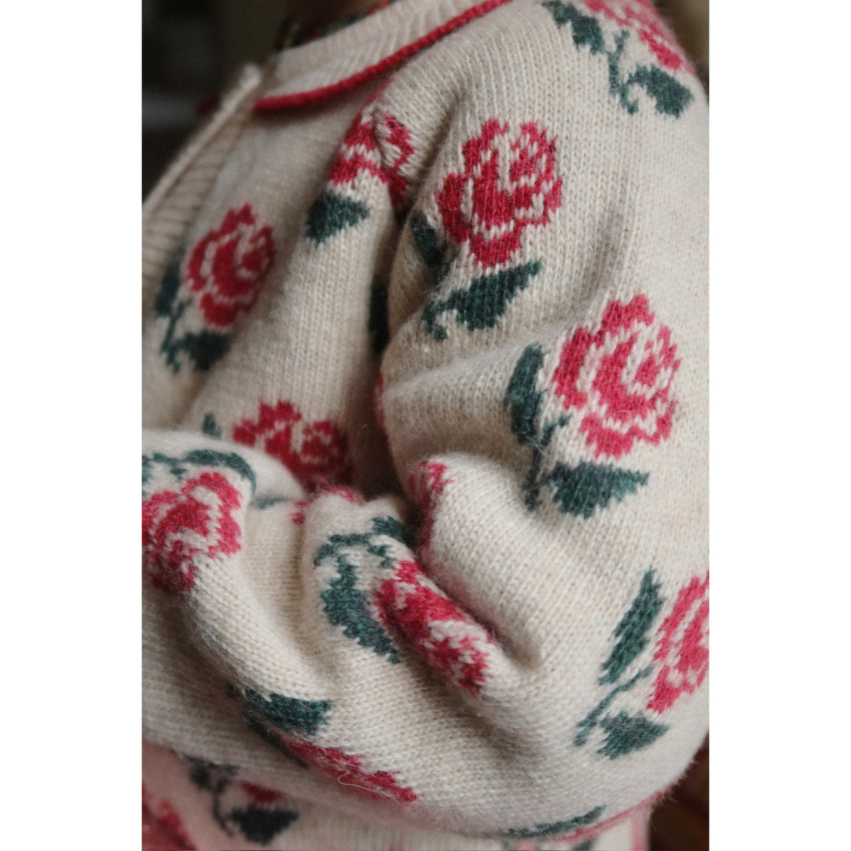 Konges Sløjd Rose Belou Strik Krave Cardigan