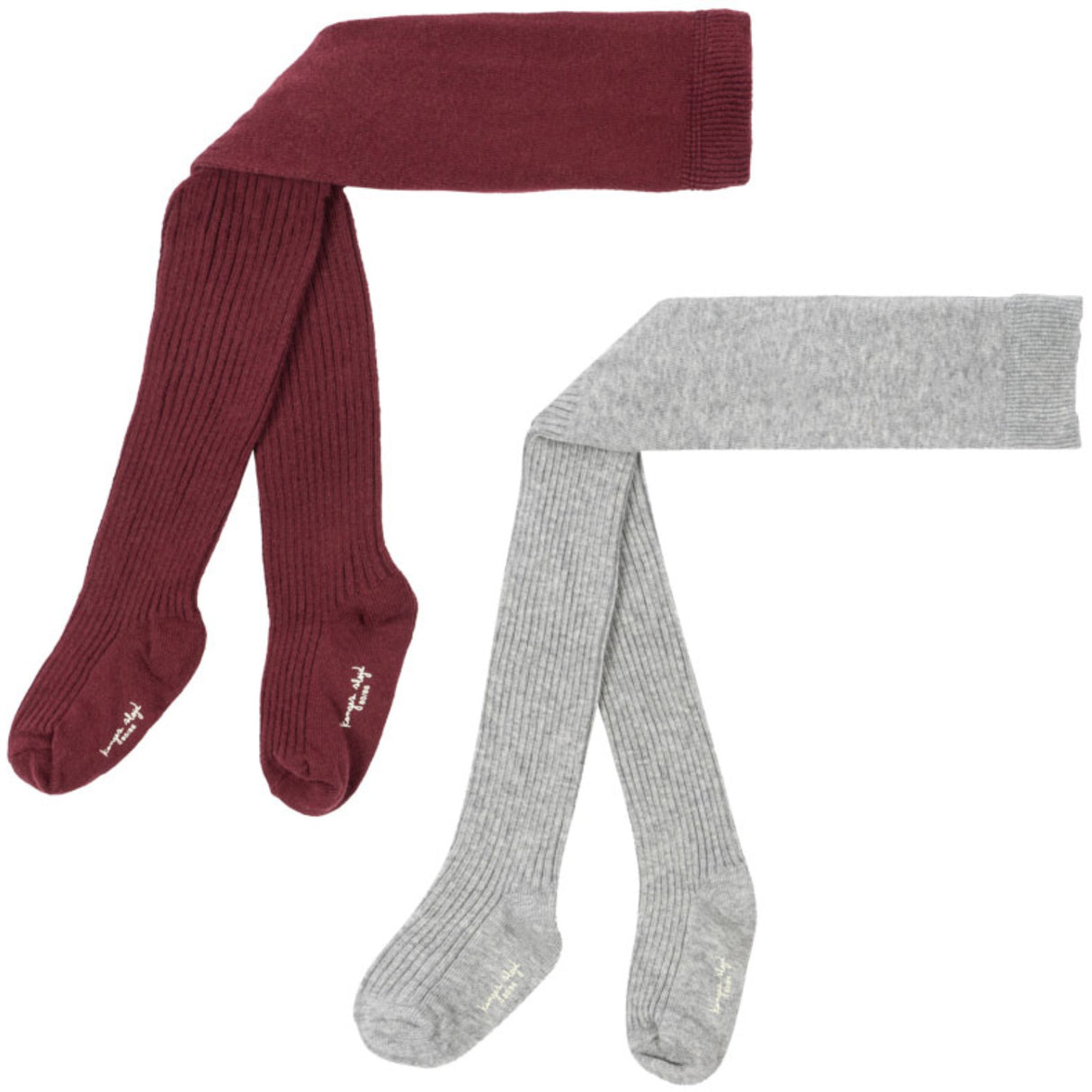 Konges Sløjd Mix Pack 2 Pak Rib Strømpebukser