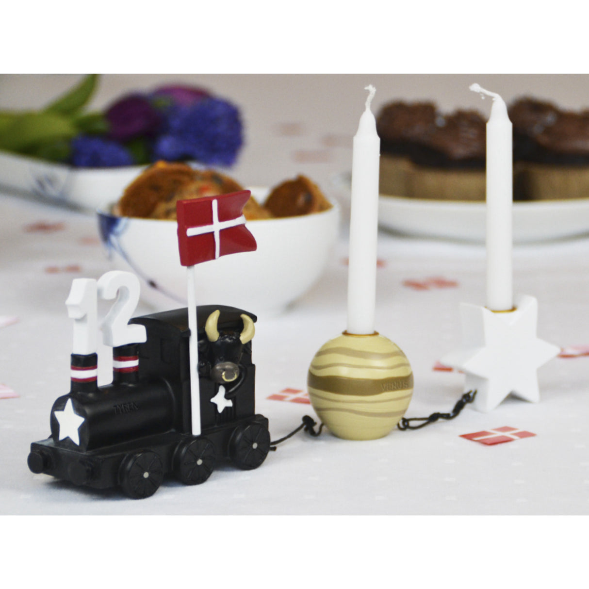 Kids by Friis Tyren Fødselsdagstog M. Planet Og Stjerne