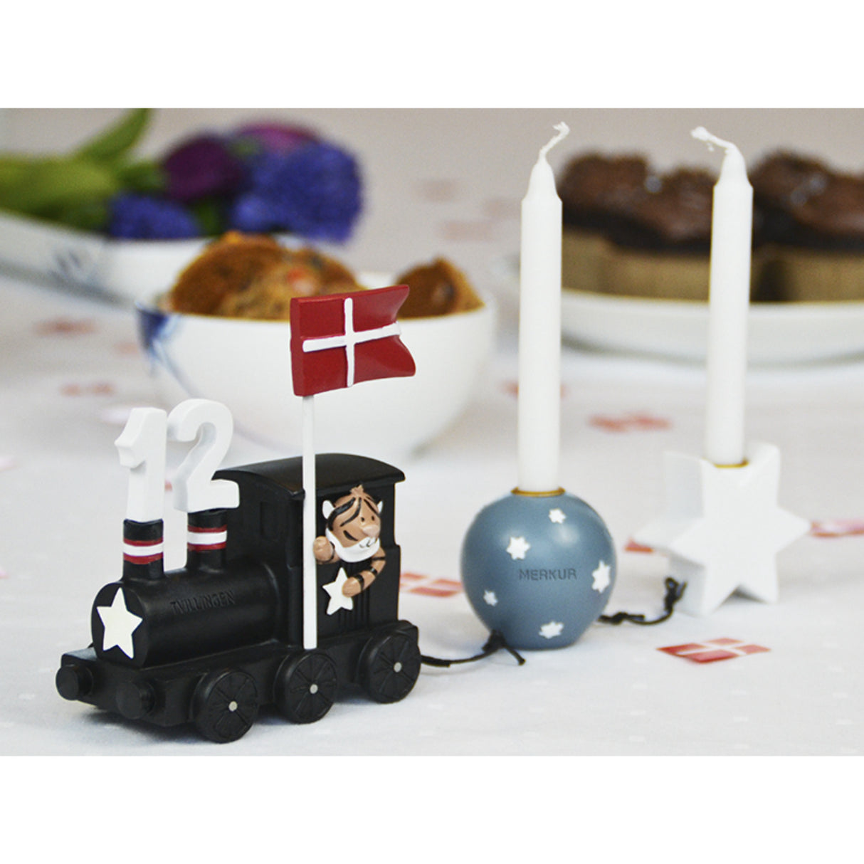 Kids by Friis Tvillingen Fødselsdagstog M. Planet Og Stjerne