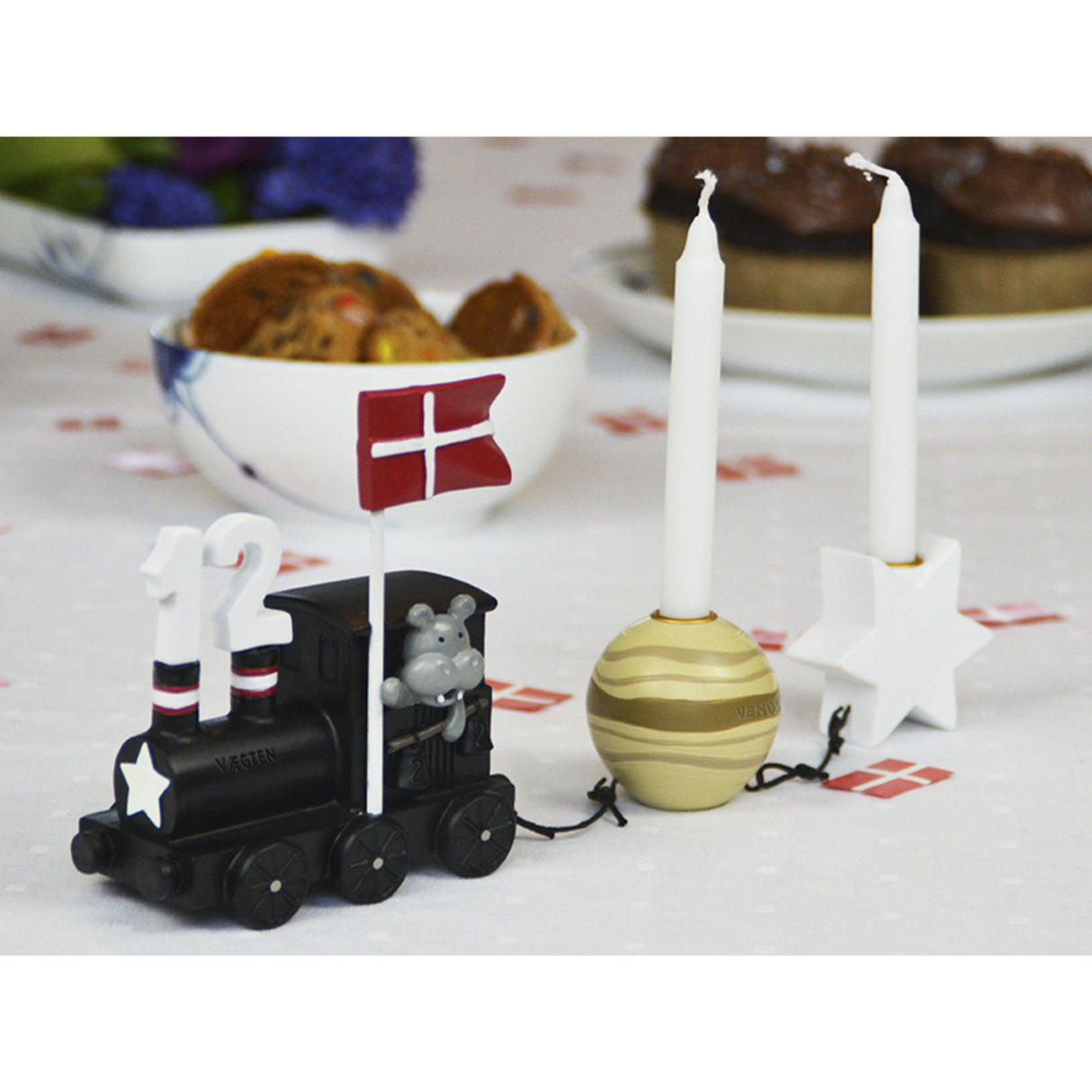 Kids by Friis Vægten Fødselsdagstog M. Planet Og Stjerne