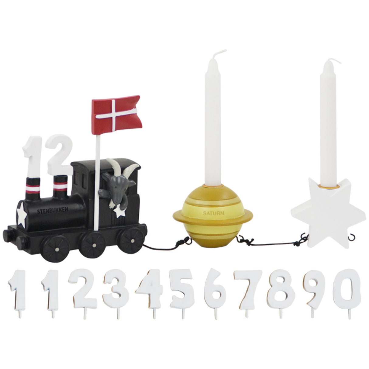 Kids by Friis Stenbukken Fødselsdagstog M. Planet Og Stjerne