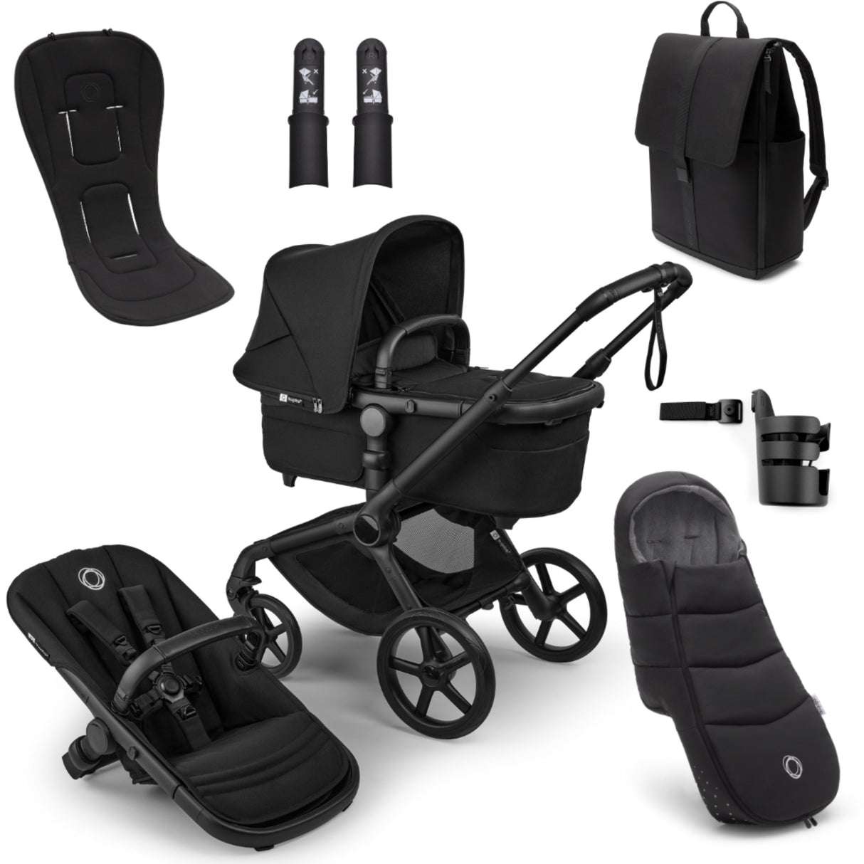 Bugaboo Fox 5 Renew Complete Bundle Black/Heritage Black-Heritage Black