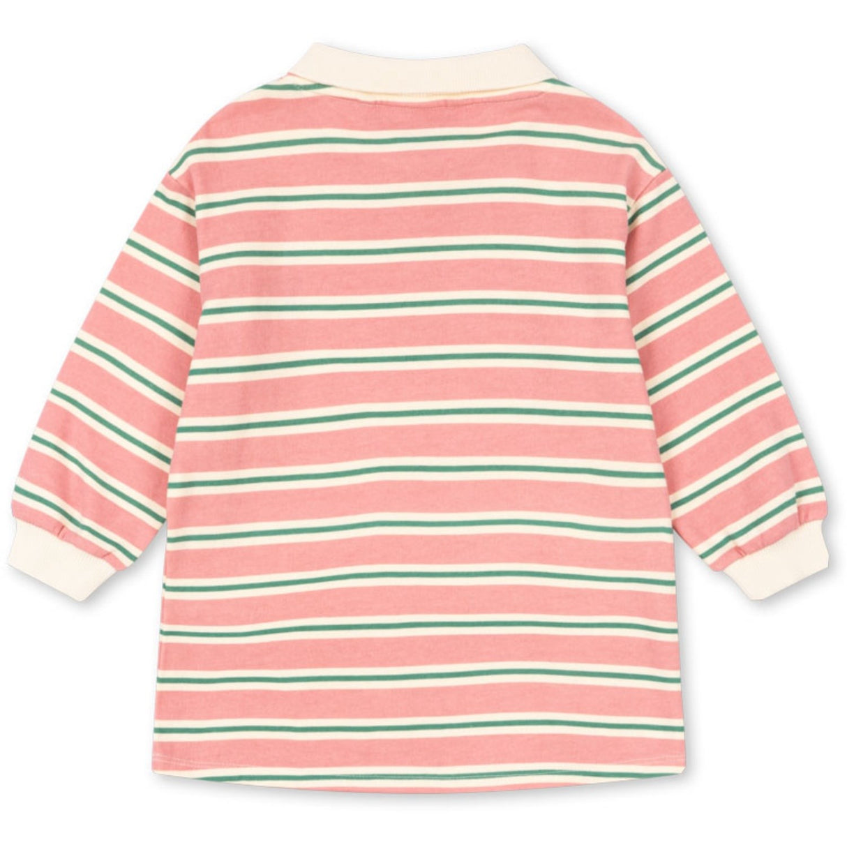 Konges Sløjd Blush Bound Stripe Spotty Ls Kjole Gots