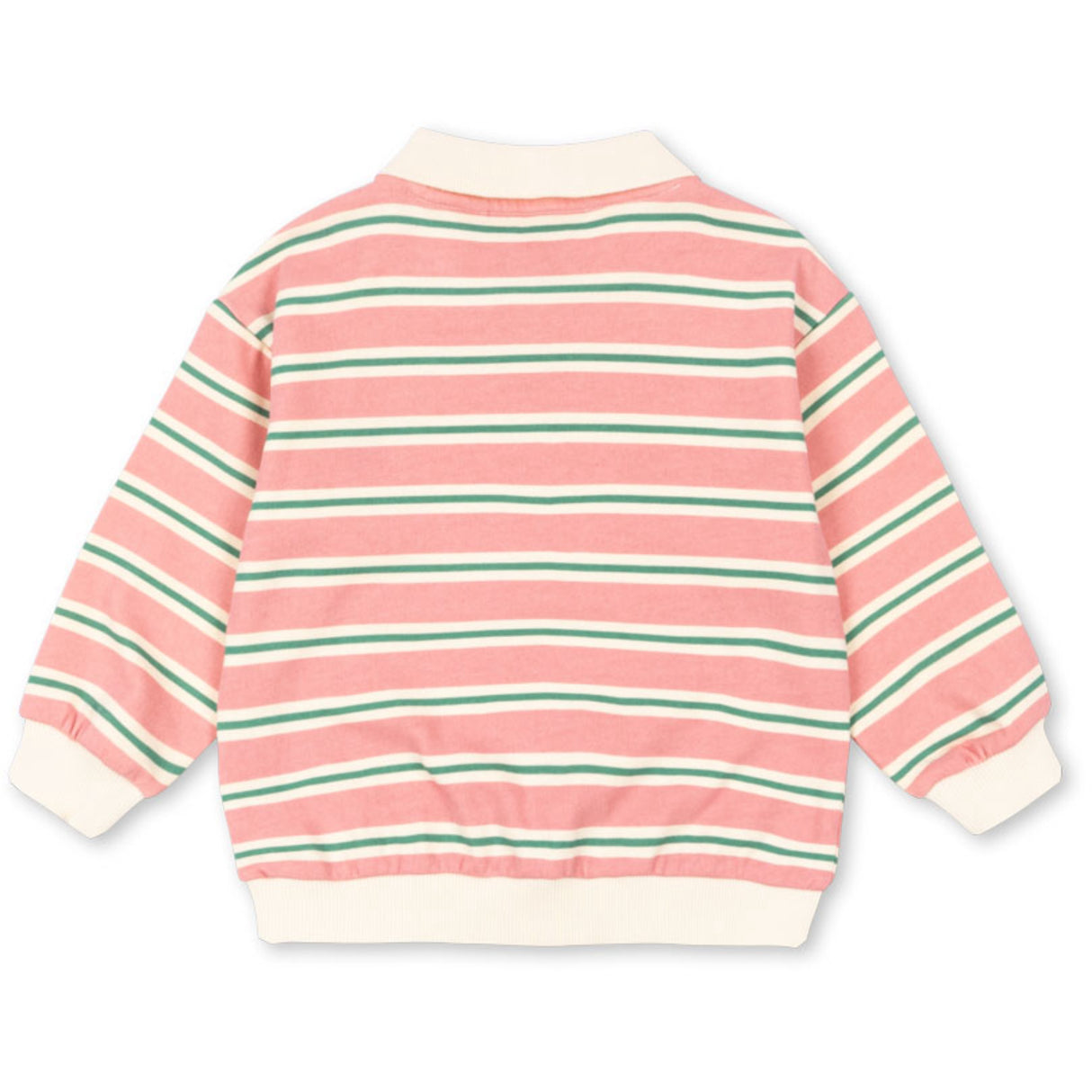 Konges Sløjd Blush Bound Stripe Spotty Ls Polo Gots
