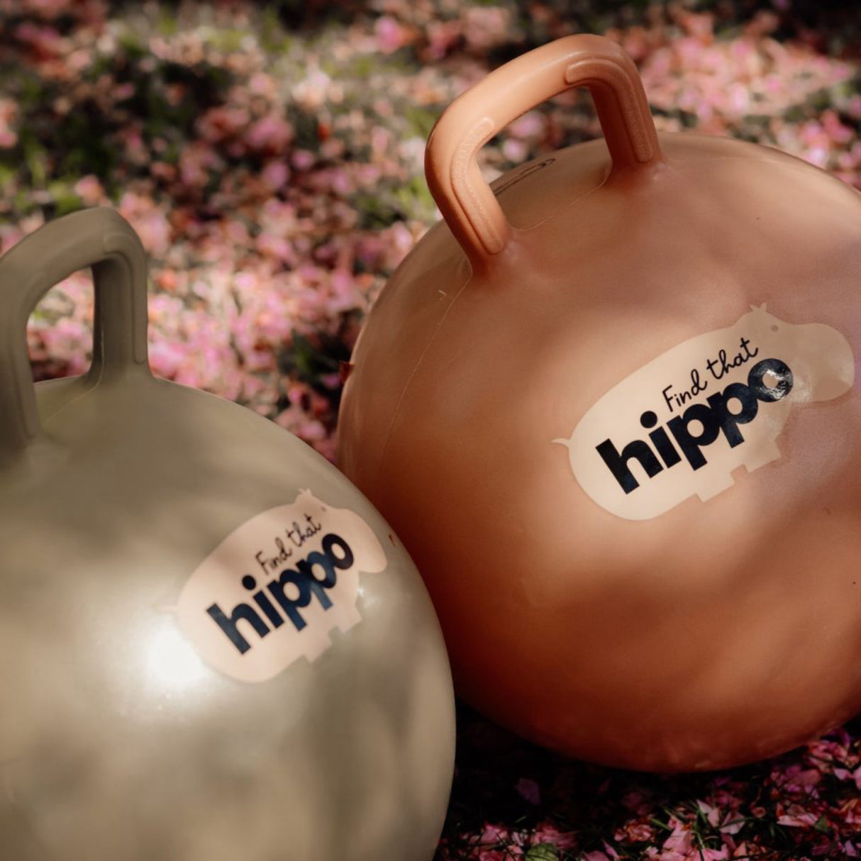 Find that Hippo Hoppebold - Farve Persisk Orange, Str. 45 Cm