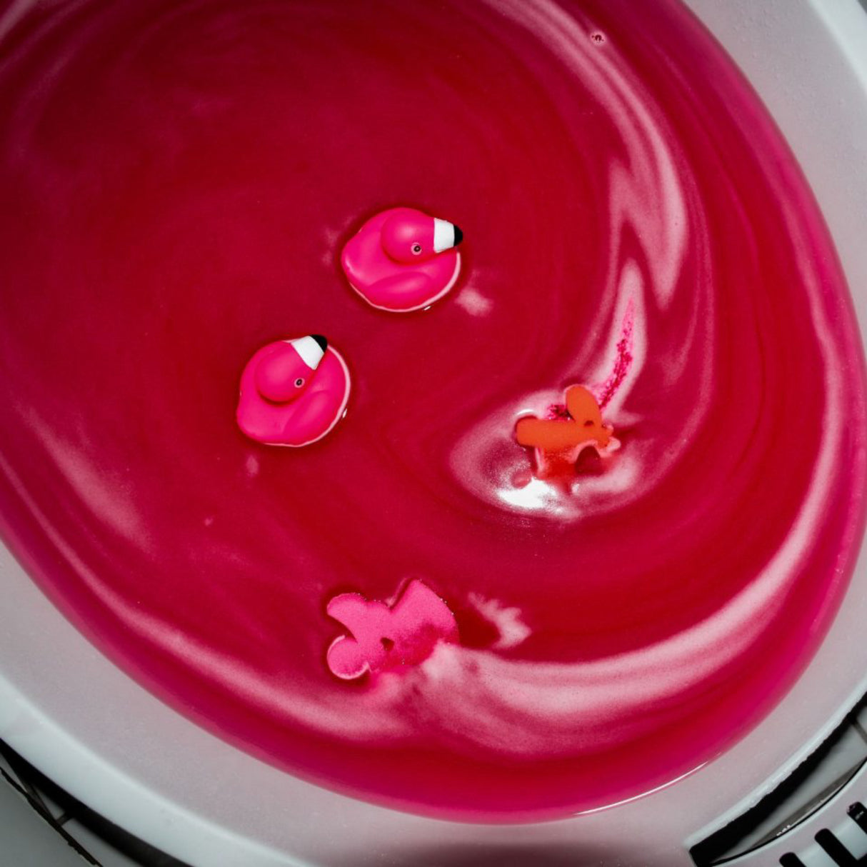 Tinti Badevandsfarver Rød, 10 Stk. Pakke