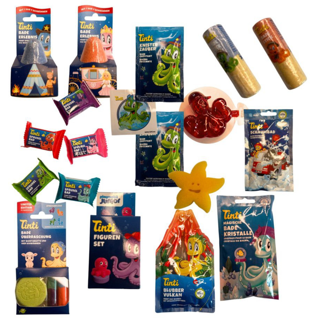 Tinti Skattekiste, 19 Dele