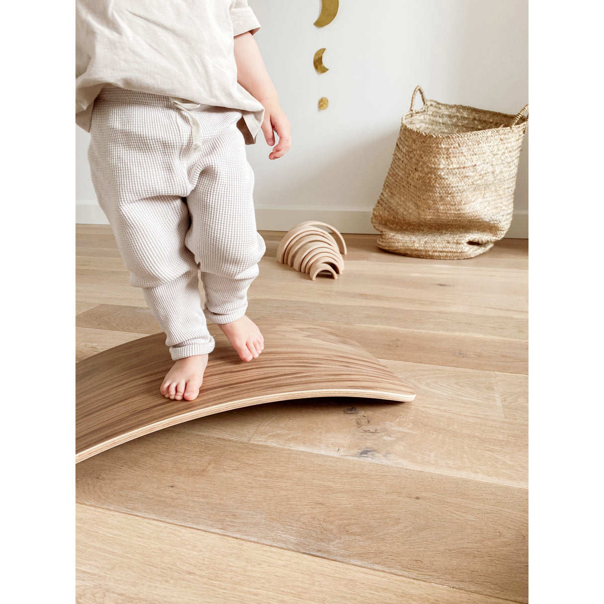 Curve Lab Walnut Little Arc Small Balance Board