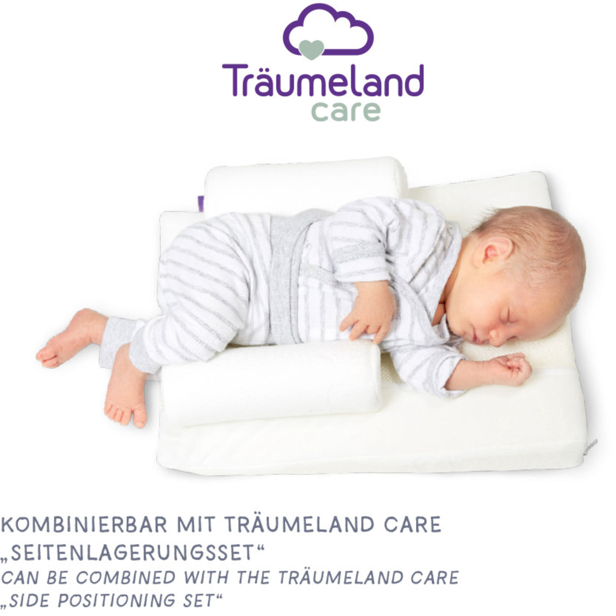 Träumeland White Wedge-Cushion Visco (0- 8 mdr)