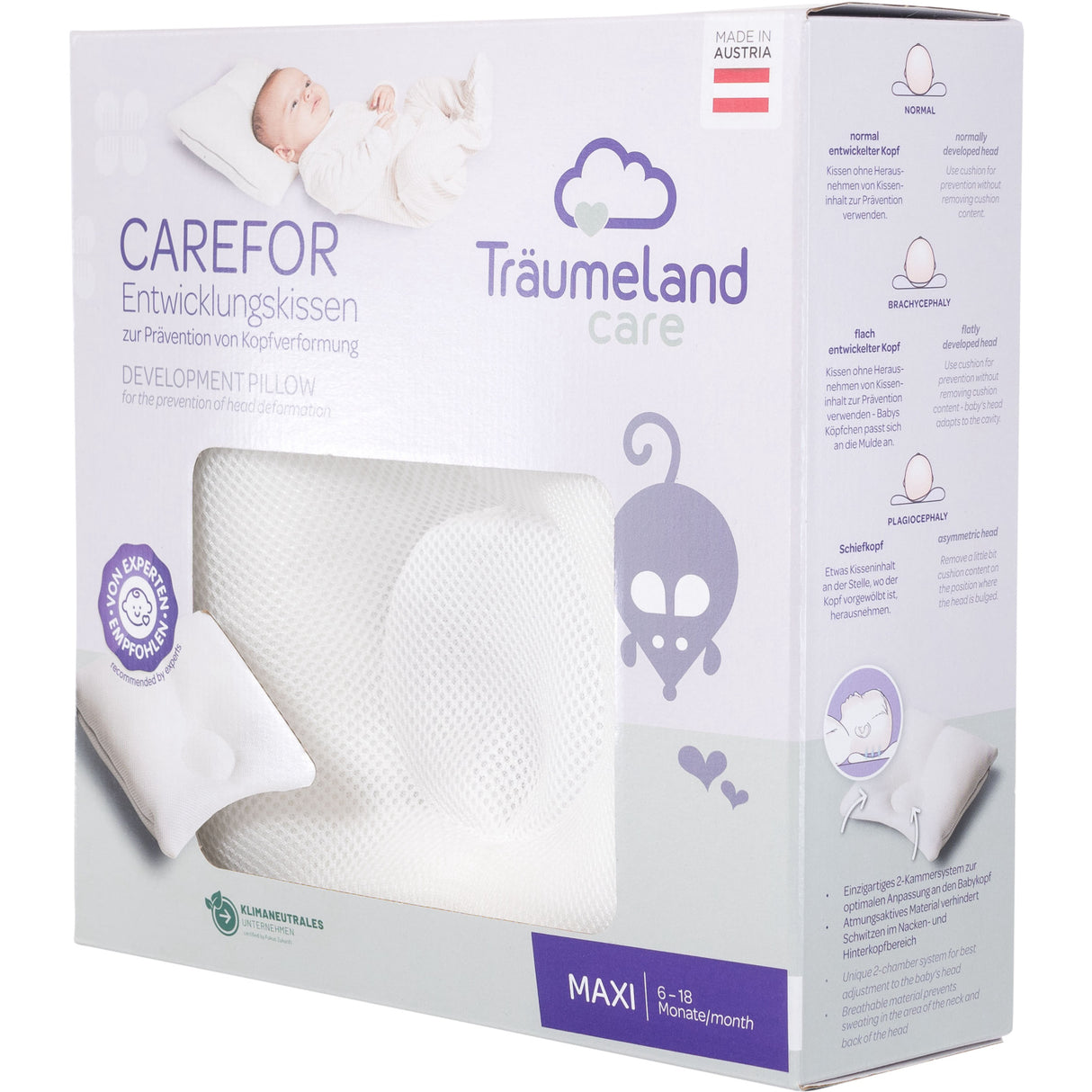 Träumeland White Pude Carefor Maxi (6-18 mdr)