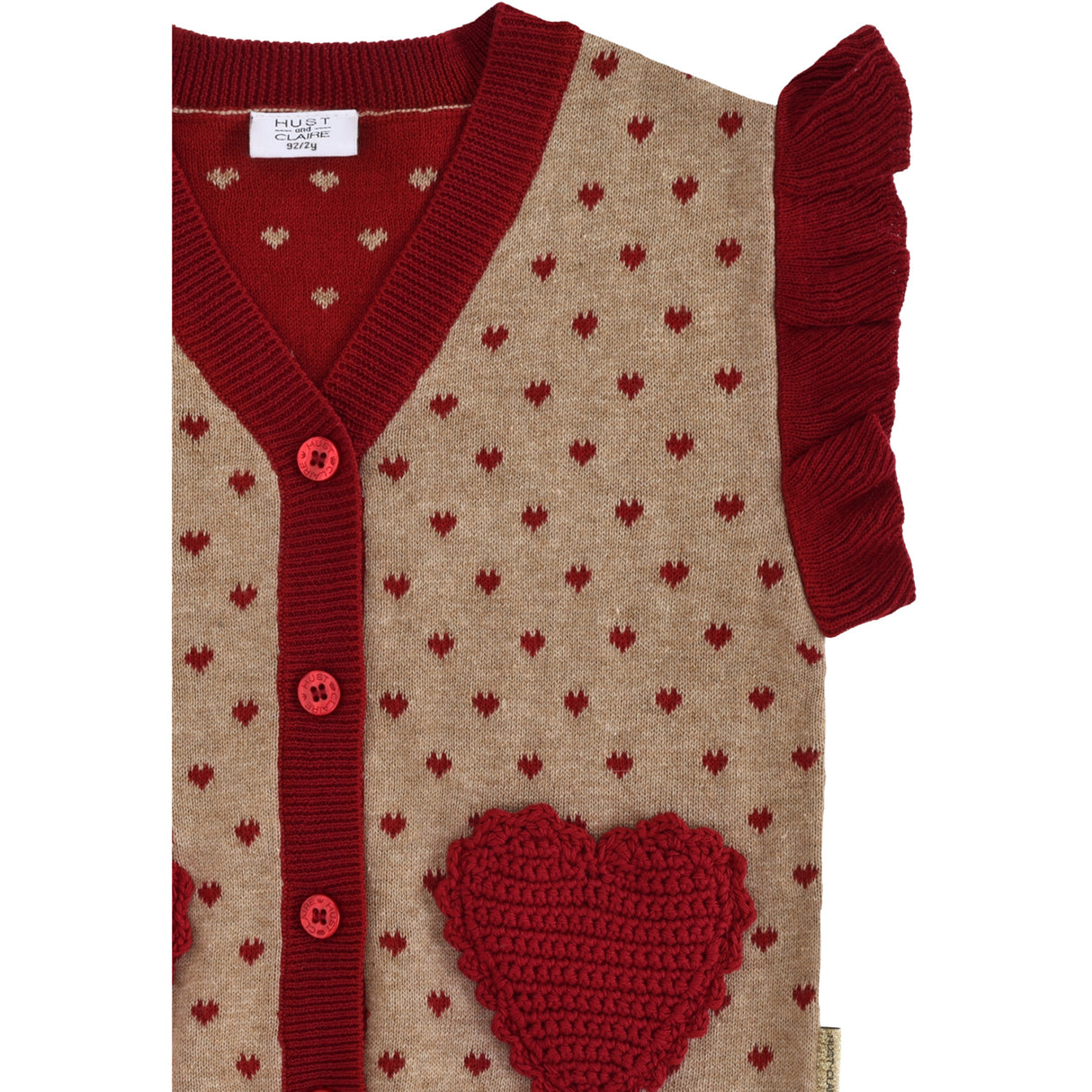 Hust & Claire Biscuit Elli Hearts