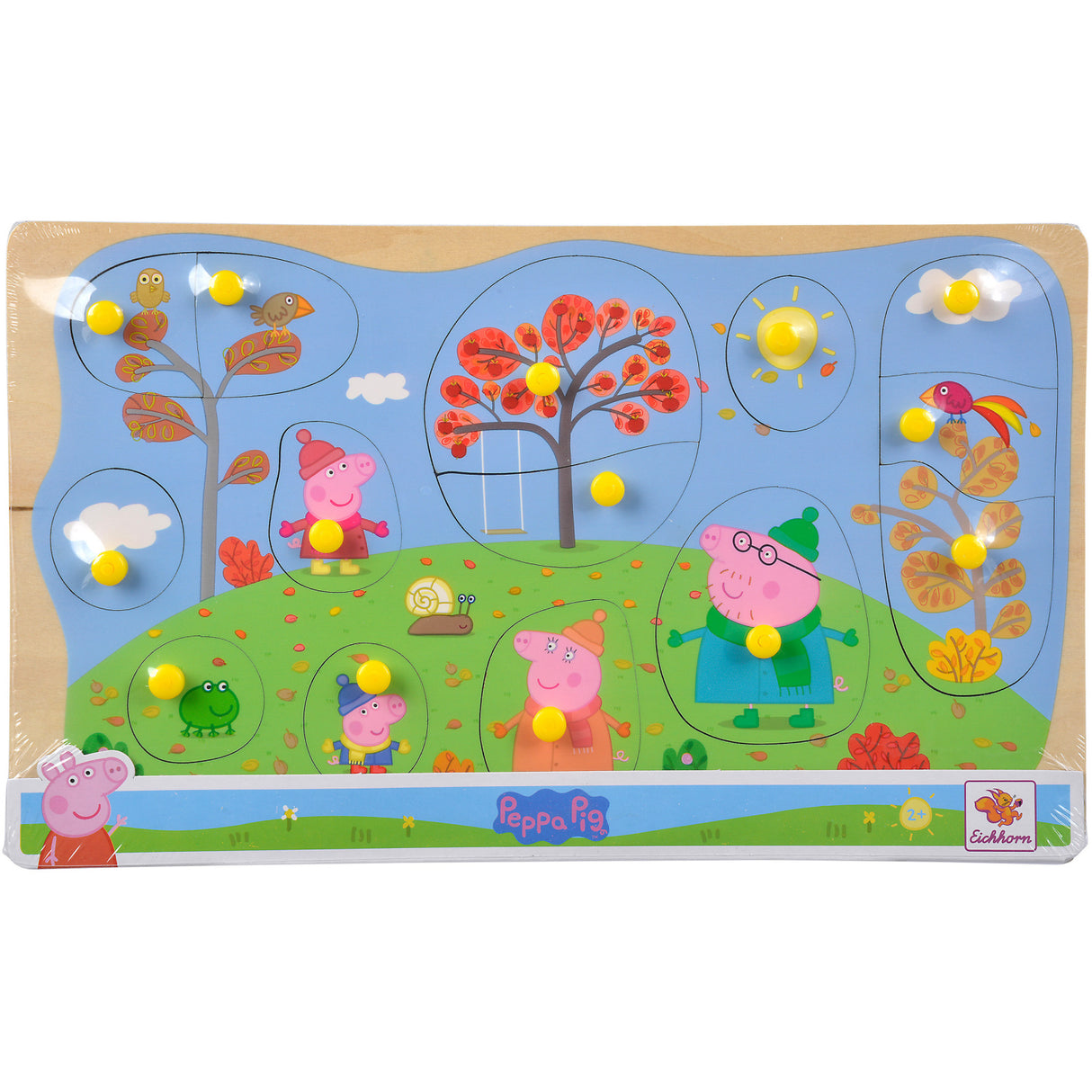 Simba Toys Gurli Gris Knoppuslespil 4 ass.