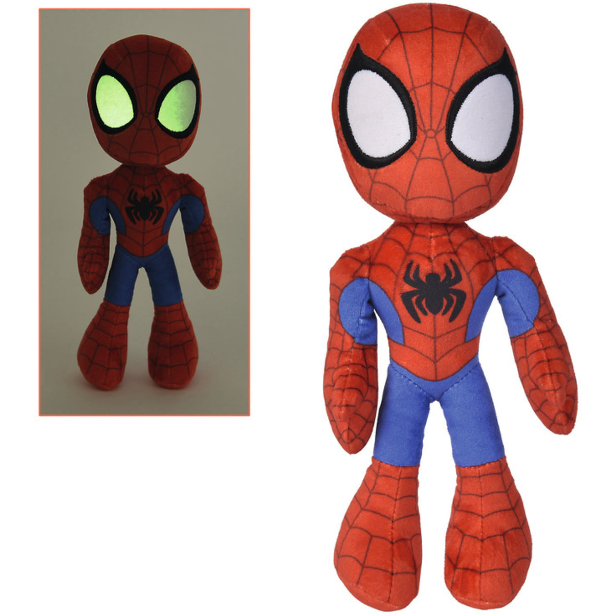 Simba Toys Disney Spidey Bamse Med GID (25 Cm)