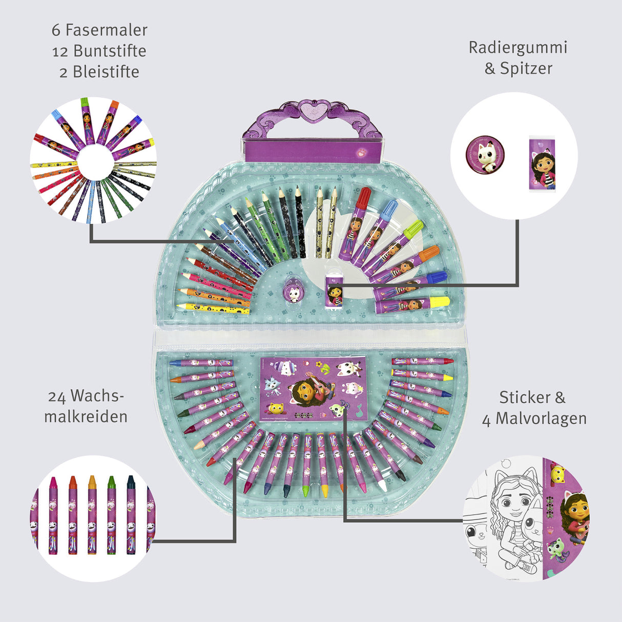 Undercover Gabby’s Dukkehus Maletaske