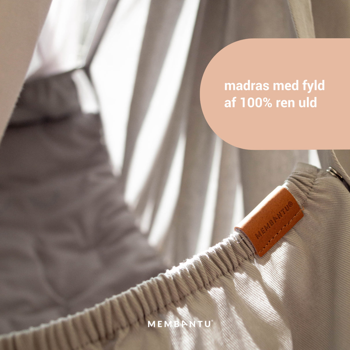 MEMBANTU Nature Organic Baby Slyngevugge Premium