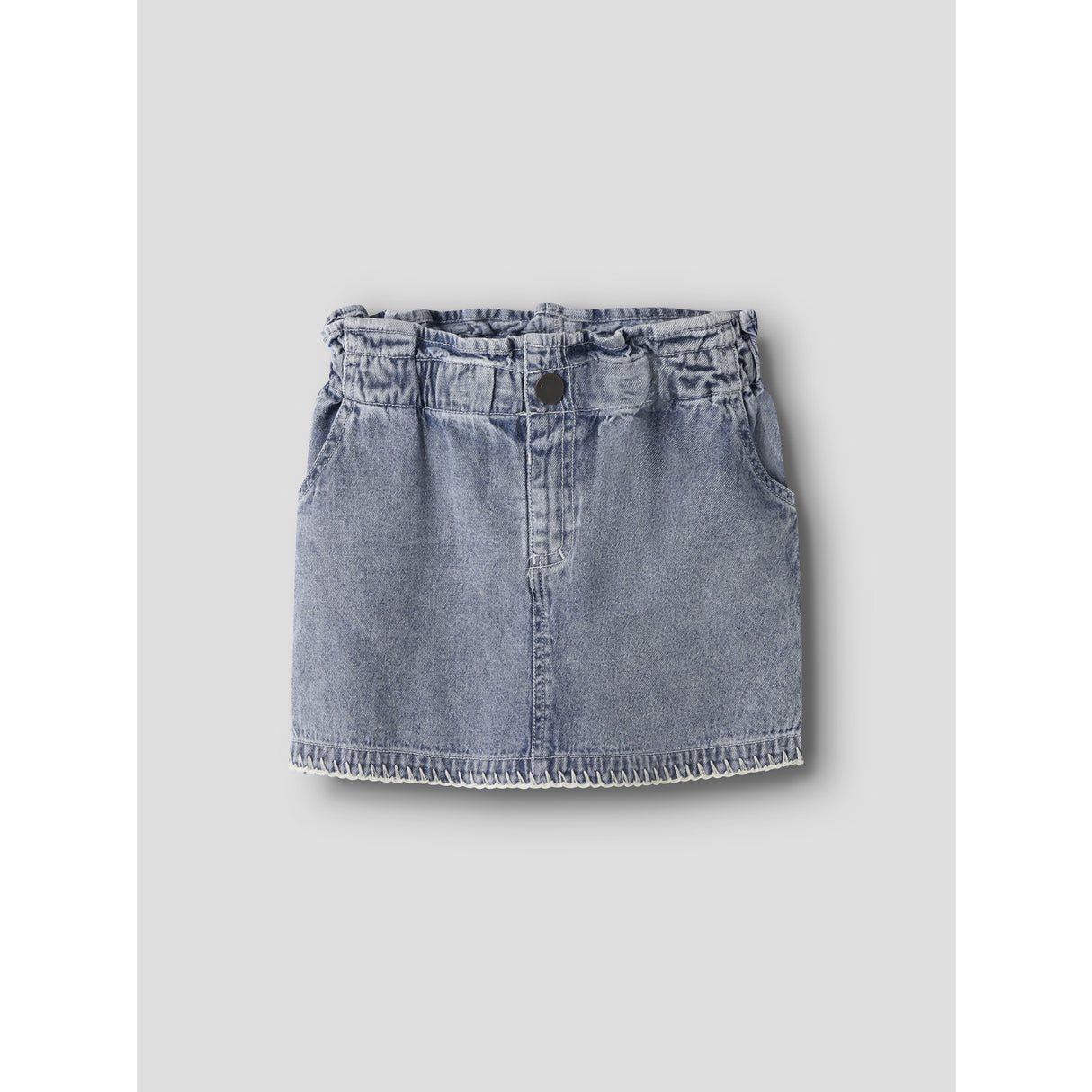 Lil'Atelier Medium Blue Denim Nmffunda Loose Dnm Nederdel 5552-Fd Lil
