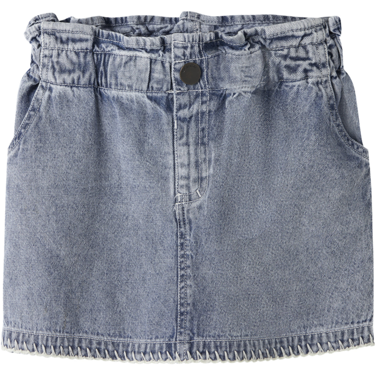 Lil'Atelier Medium Blue Denim Nmffunda Loose Dnm Nederdel 5552-Fd Lil
