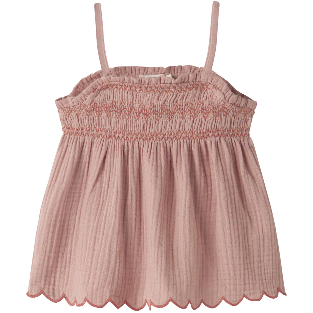 Lil'Atelier Rose Tan Nmfhiba Strop Top Lil