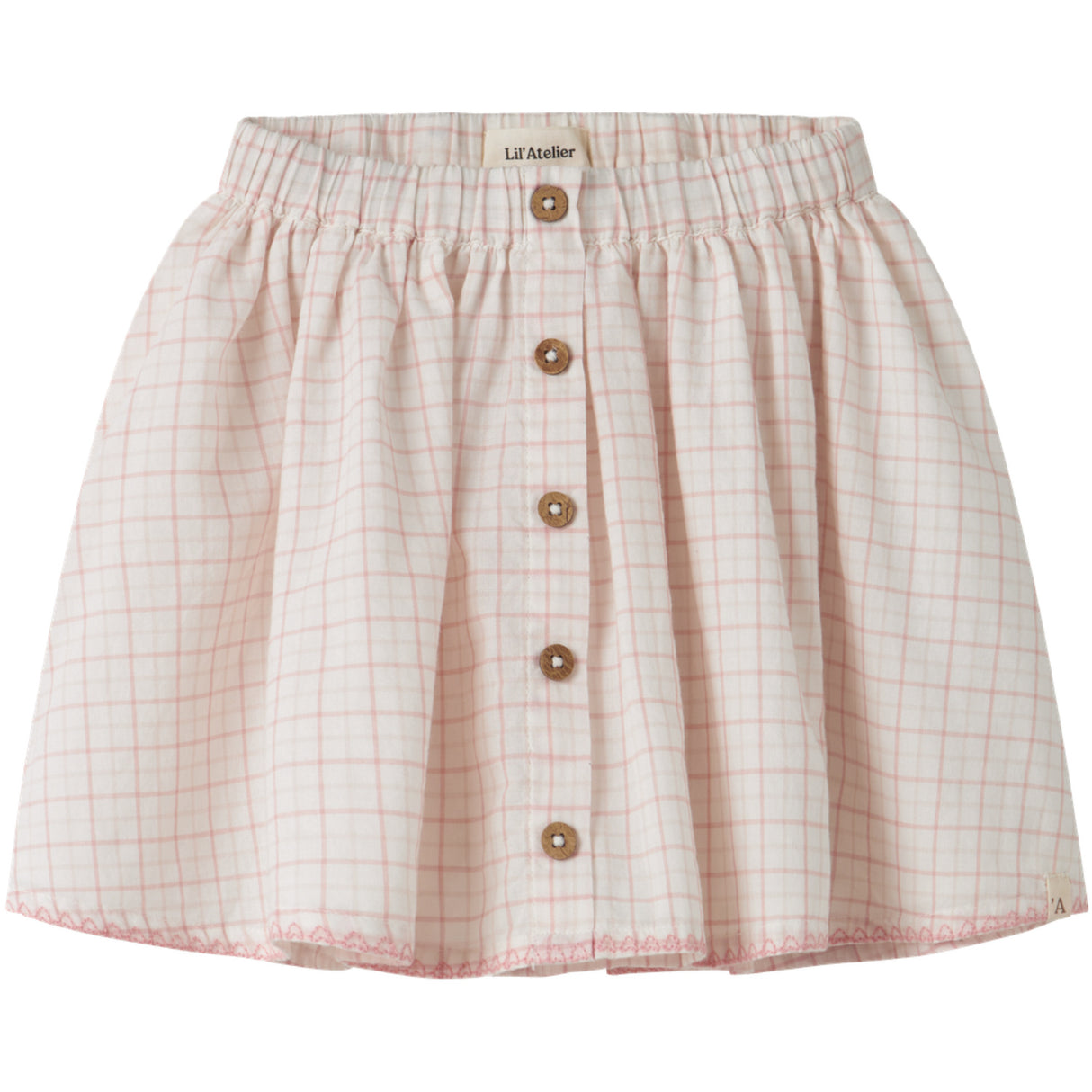 Lil'Atelier Coconut Milk Rose Tan Nmfhedda Nederdel Lil