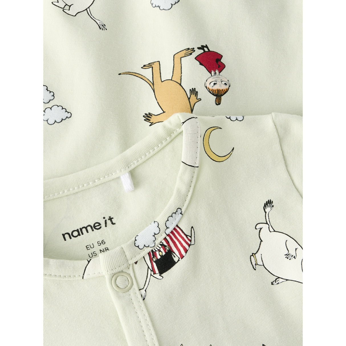 Name It Pale Aqua Nbnselper Moomin Ls Natdragt Vde