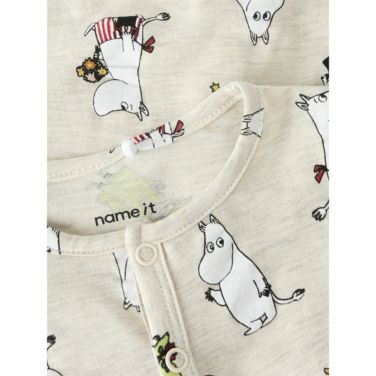Name It Peyote Melange Nbnselper Moomin Ls Natdragt Vde