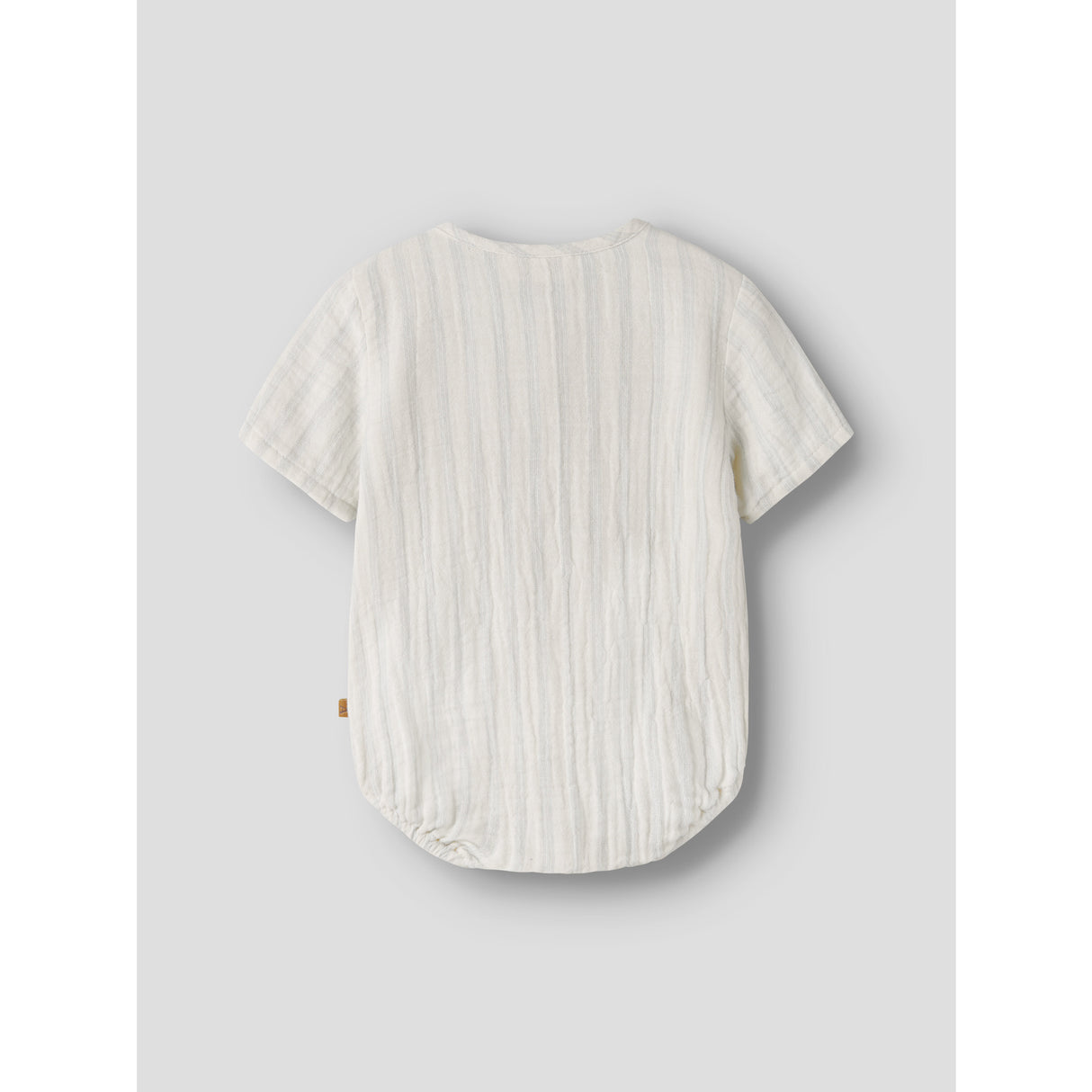 Lil'Atelier Coconut Milk Dusty Blue Nbmhagi Ss Loose Skjorte Body Lil