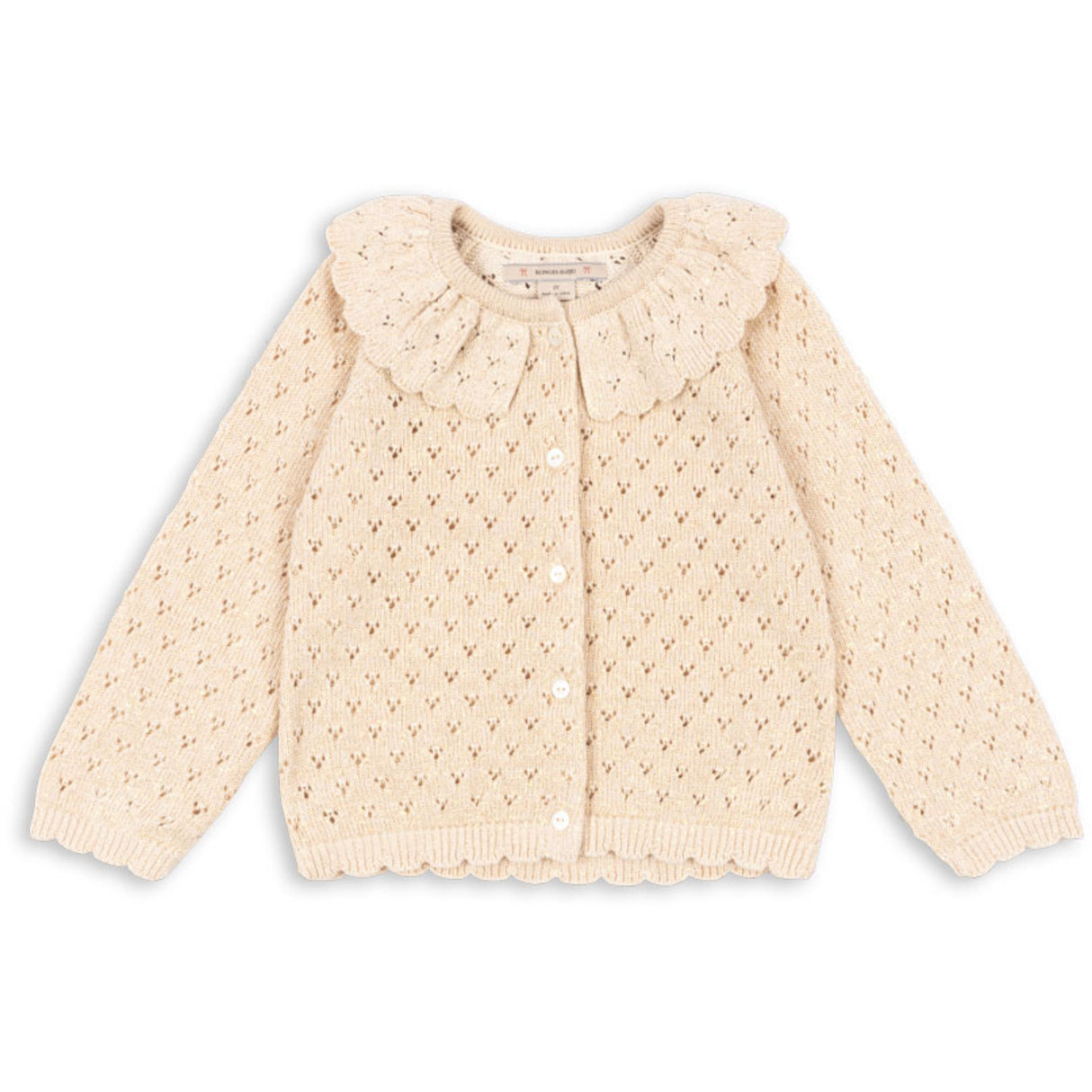 Konges Sløjd Buttercream Holiday Strik Cardigan