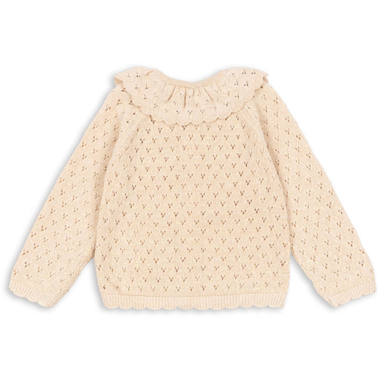 Konges Sløjd Buttercream Holiday Strik Cardigan