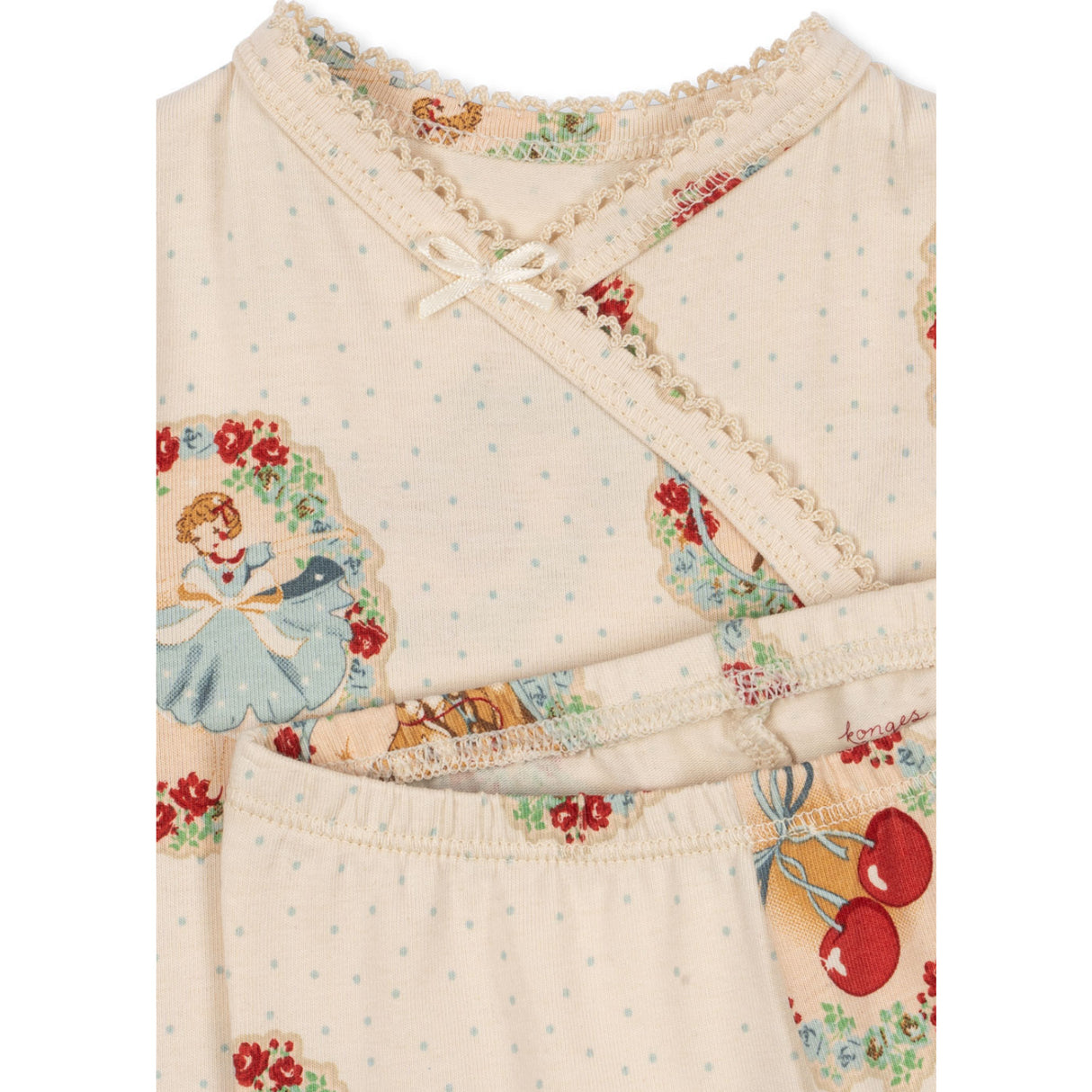 Konges Sløjd Basic Newborn Sæt Deer Diary GOTS