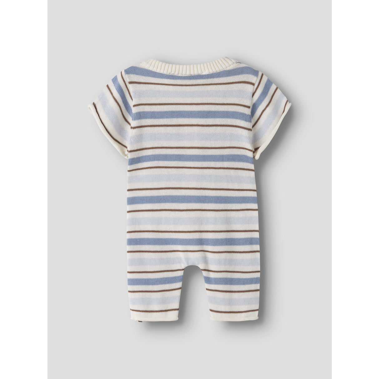 Lil'Atelier Coconut Milk Dusty Blue Nbmhito Ss Strik Dragt Lil