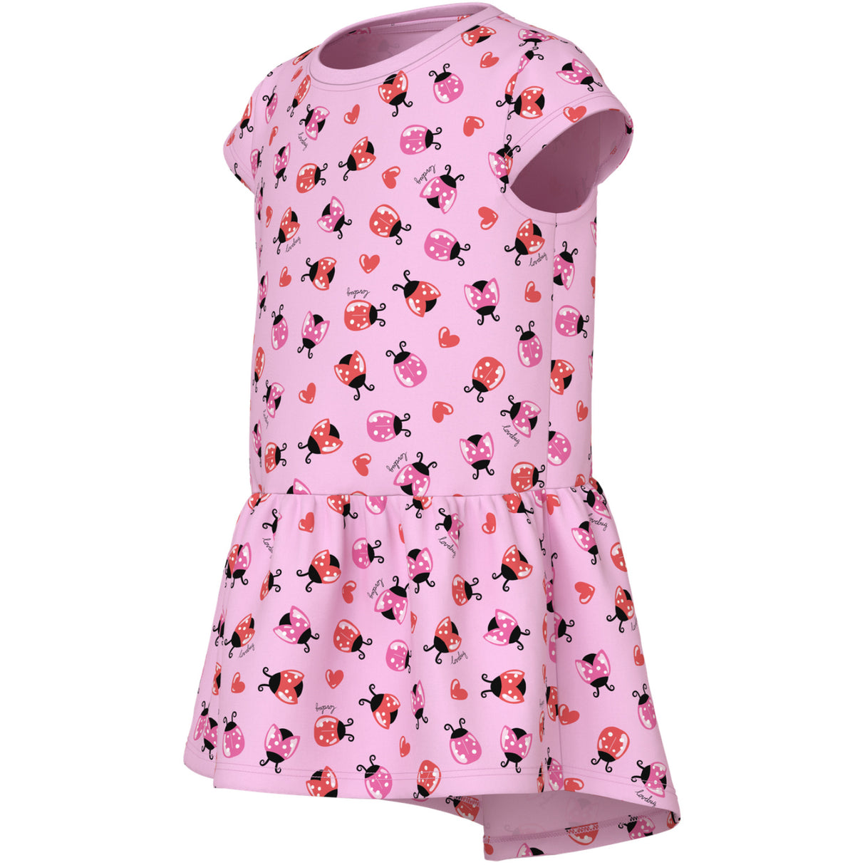 Name It Pirouette Ladybug Hearts Nmfvigga Capsl Kjole F1 Noos