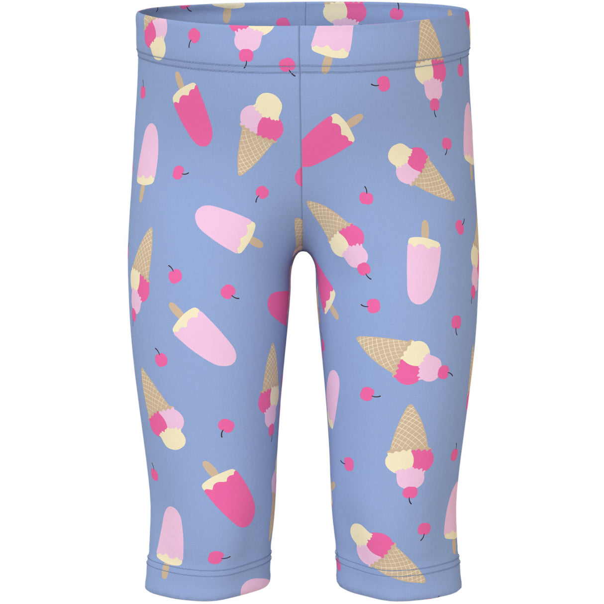Name It Serenity Ice Cream Nmfvivian Aop Capri Leggings
