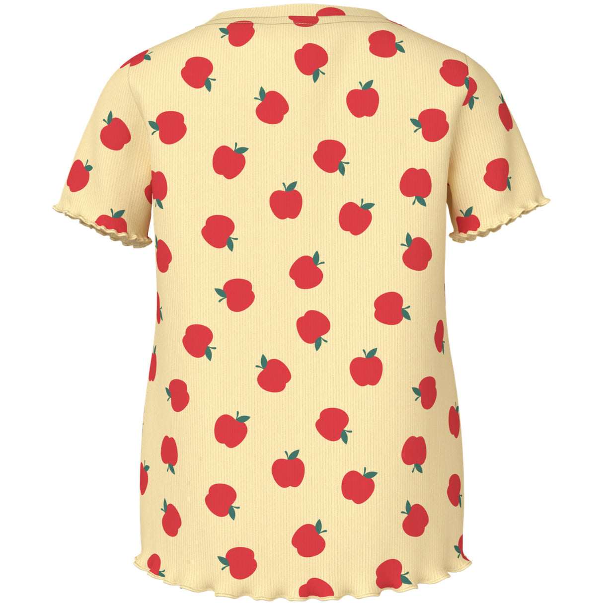Name It Double Cream Apples Nmfvemma Aop Ss Slim Top