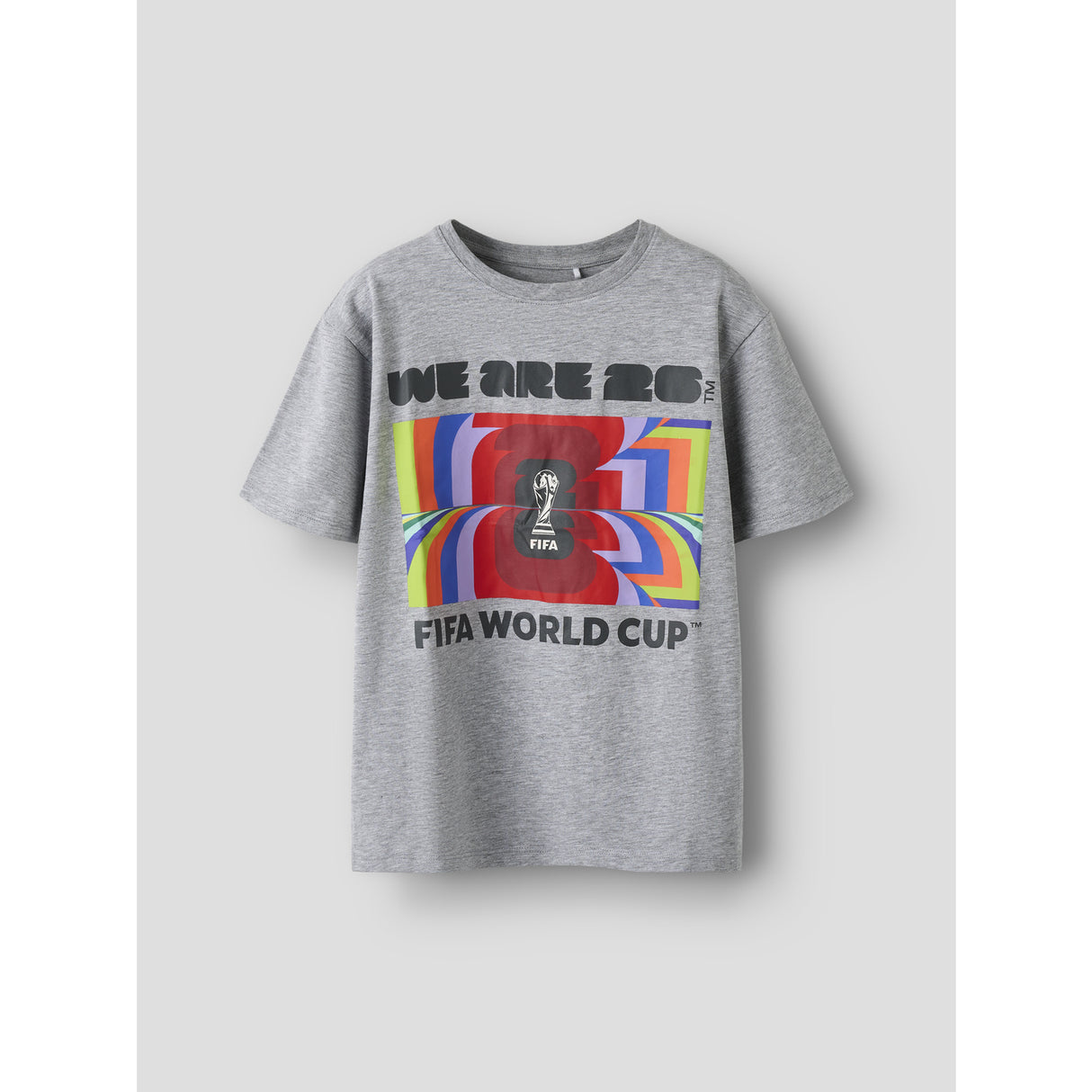 Name It Grey Melange Nkmmacs Fifa Ss Nreg Top Box Ous