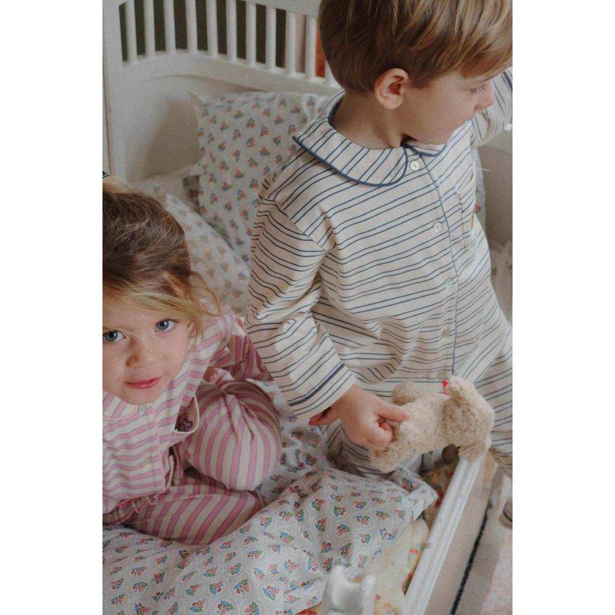 Konges Sløjd Lolly Stripe Pio Flæse Sæt Gots