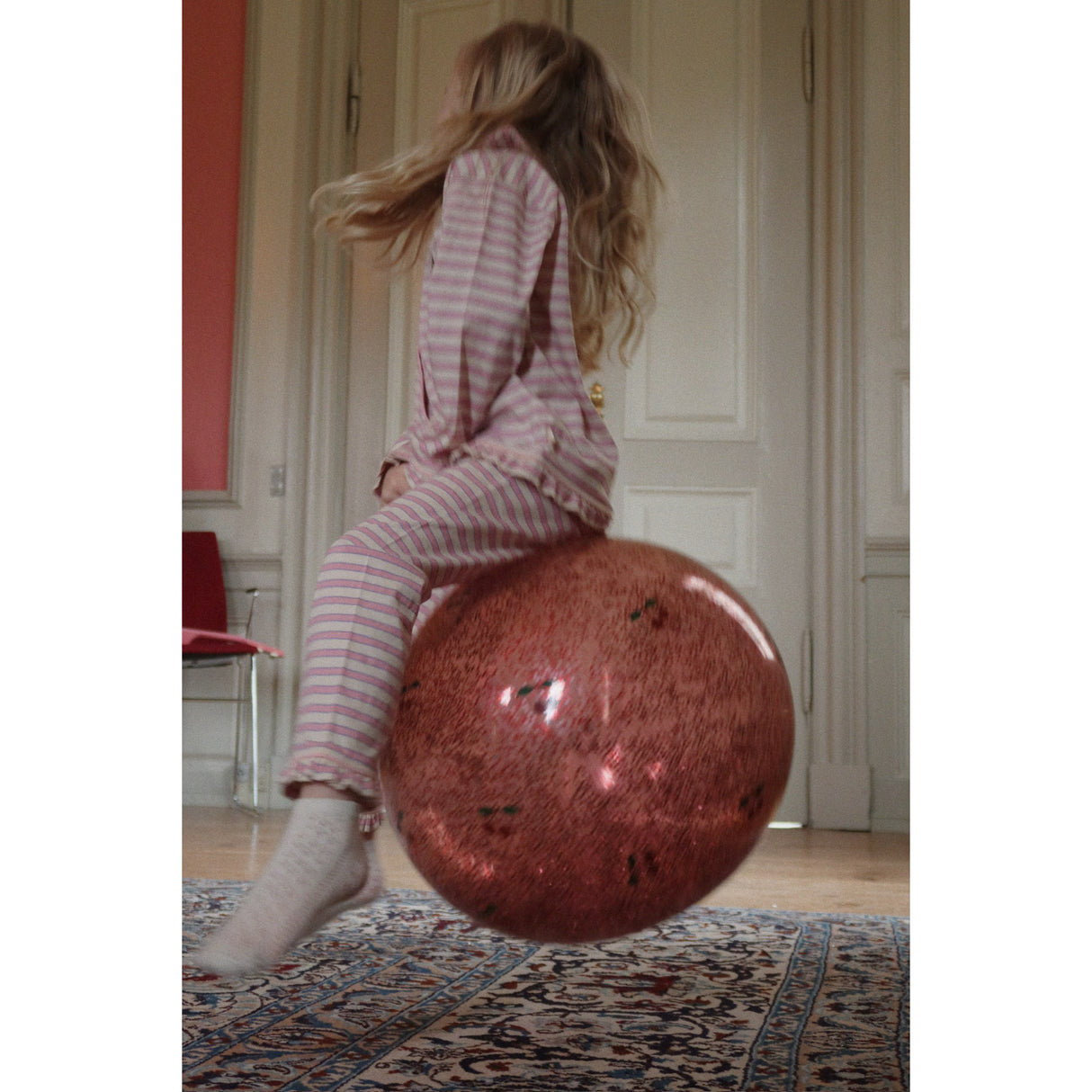 Konges Sløjd Lolly Stripe Pio Flæse Sæt Gots