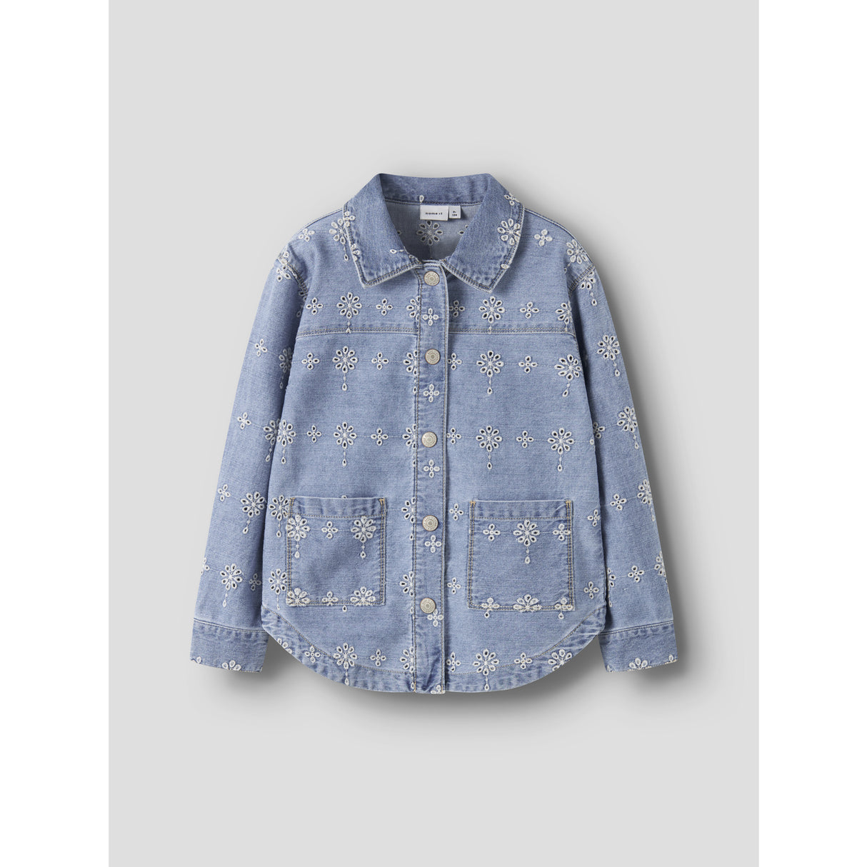 Name It Light Blue Denim Anglaise Nkfharper Dnm Anglaise Jakke 1026-Ov H
