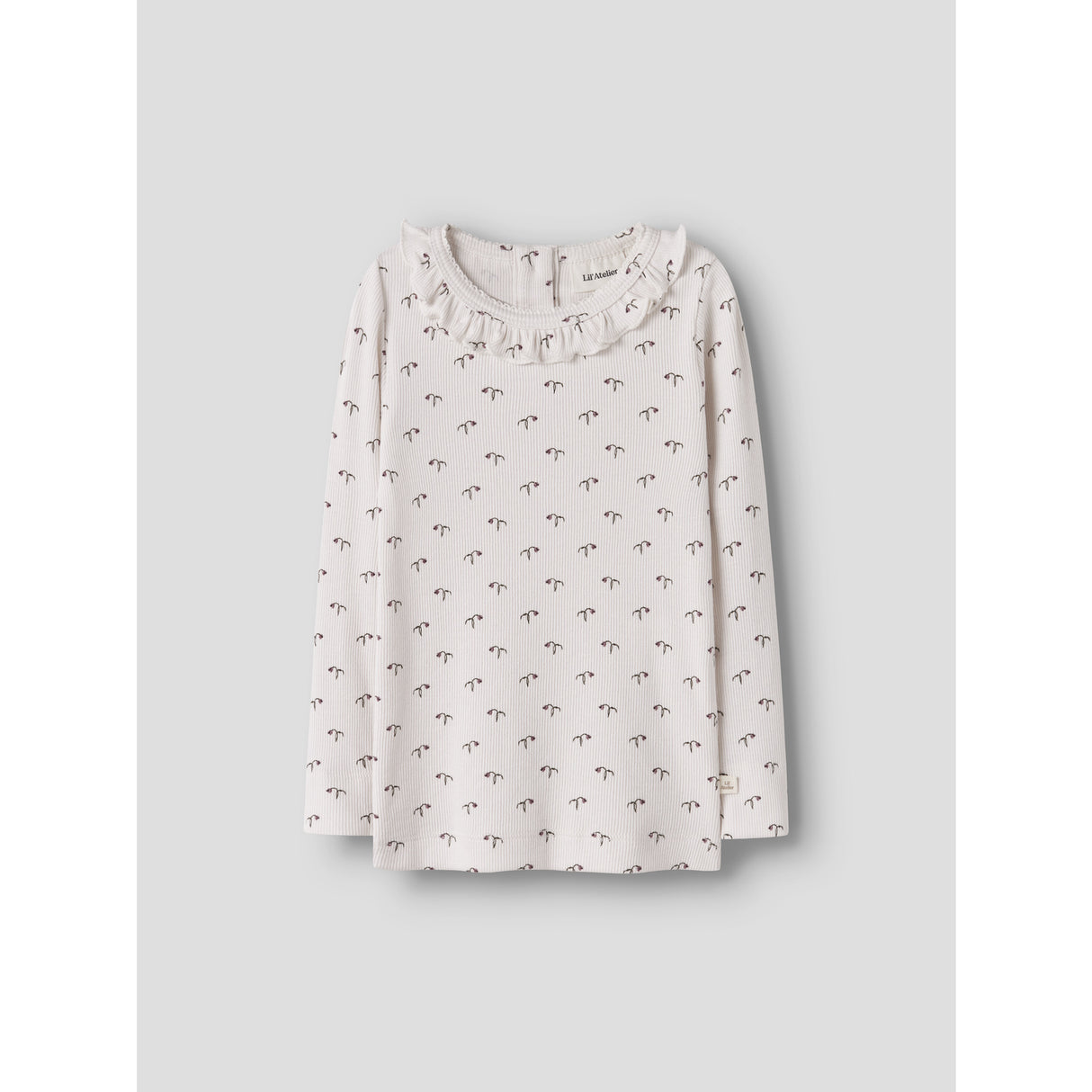 Lil'Atelier Almost Mauve Tulip Nmfgago Kis Ls Slim Top Lil