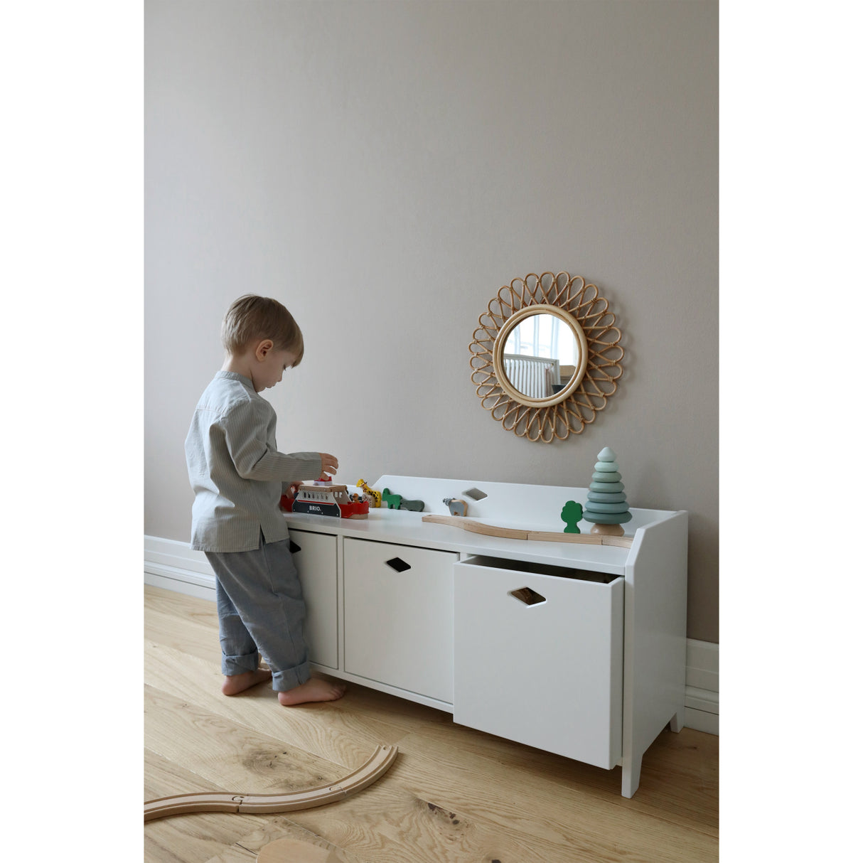 Cam Cam Copenhagen White Luca Opbevaringsmodul