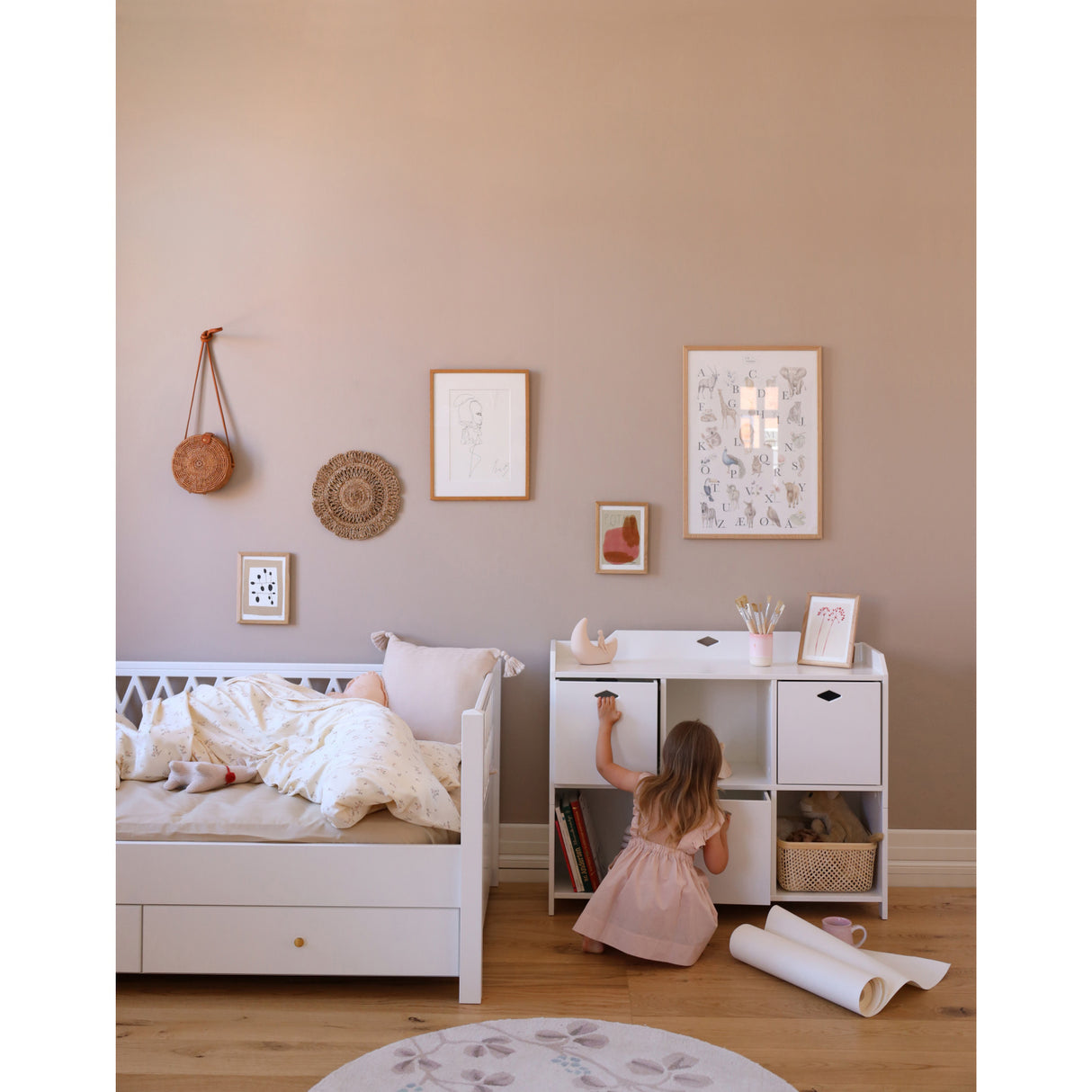 Cam Cam Copenhagen White Luca Ekstra Opbevaringsmodul