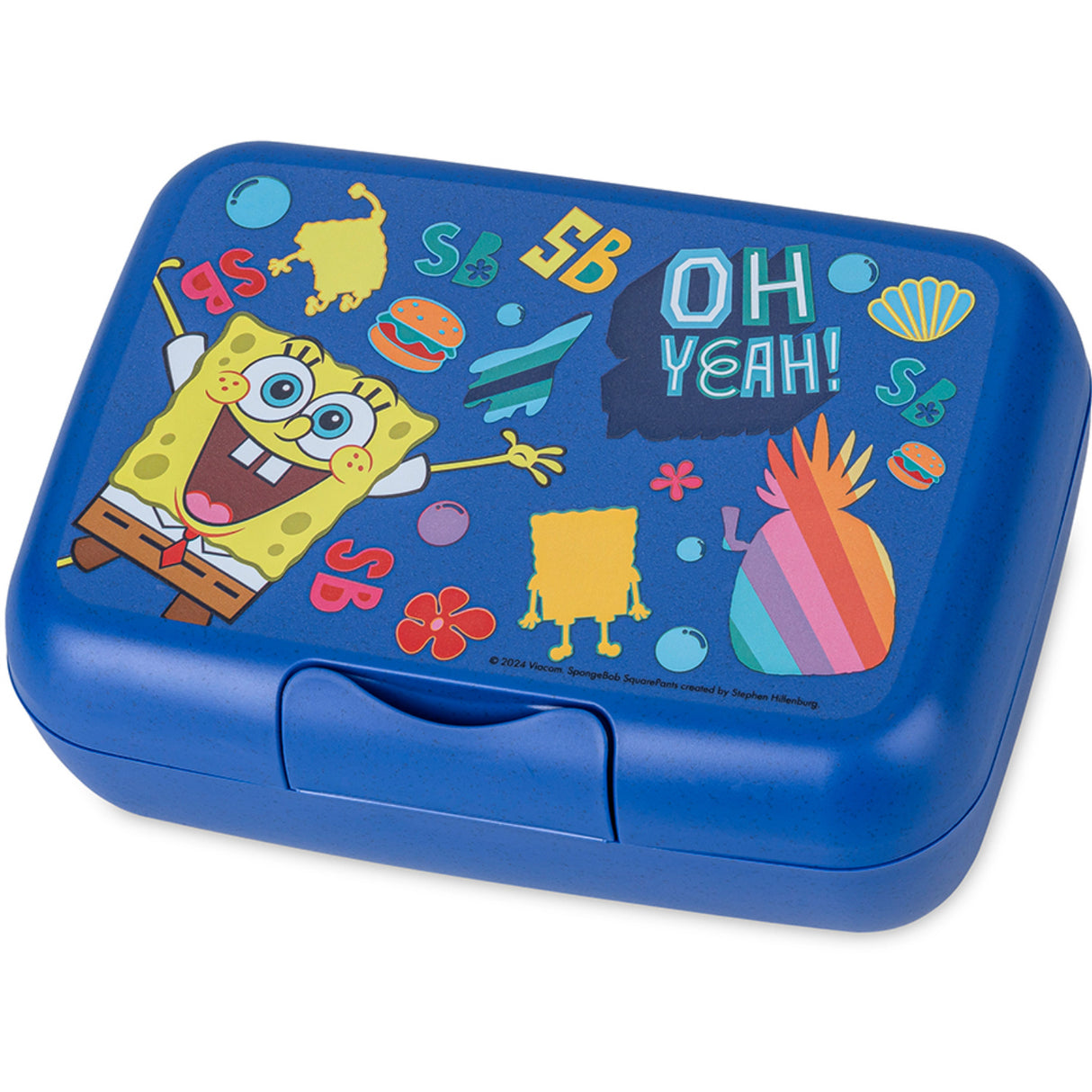 Koziol Organic Space Blue Lunch Box Med Separation Skål Candy L Spongebob Squarepants