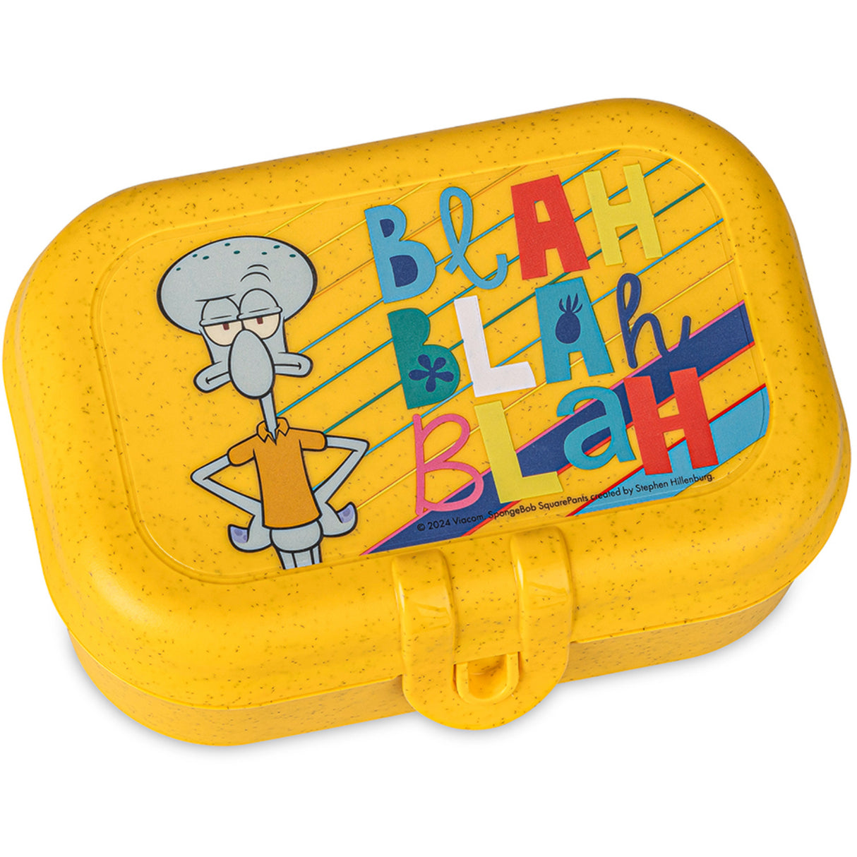 Koziol Organic Honey Yellow Lunch Box Sæt Pascal Ready Mini Spongebob Squidward