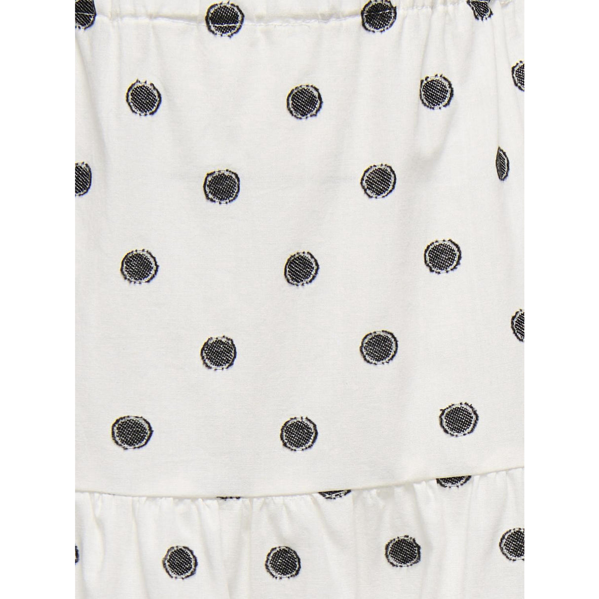 kids ONLY Cloud Dancer Black Dots Kogsweta Long Nederdel Wvn