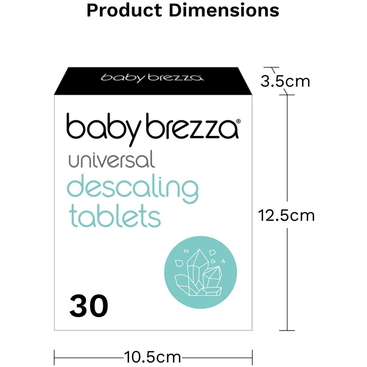 Baby Brezza Universal Afkalkningstabeller