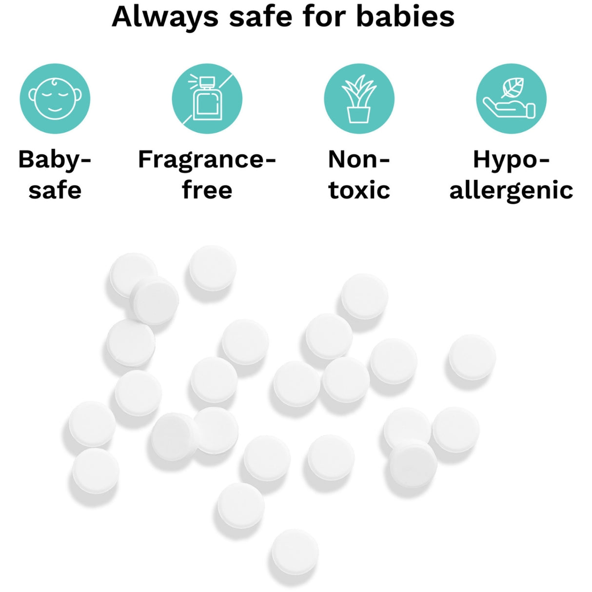 Baby Brezza Universal Afkalkningstabeller