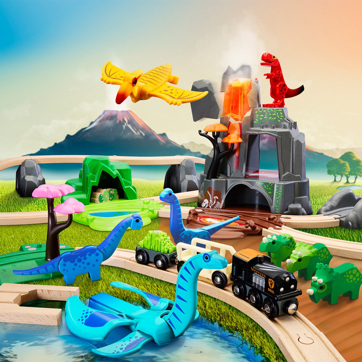 BRIO® 36104 Dinosaur Deluxe Set