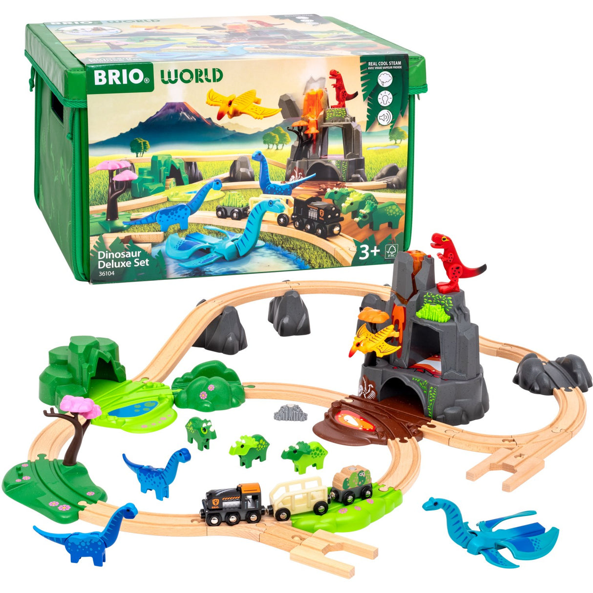 BRIO® 36104 Dinosaur Deluxe Set